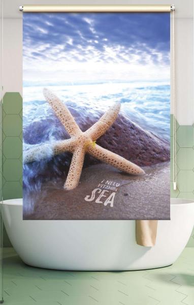 Extartiqe Duschrollo - Vitamin-Sea-Seestern-Duschrollo